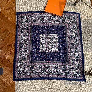 Hermes Carre "Chasse en Inde" 90x90cm Scarf